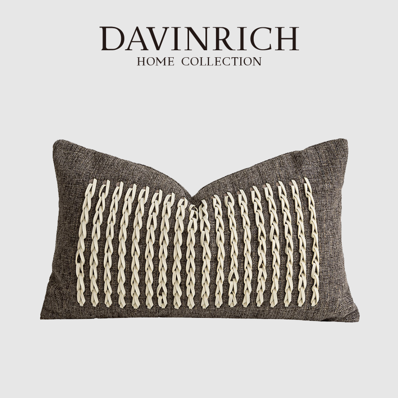 Luxury Lifestyle Homes - DAVINRICH Luxury Lifestyle Boutique Lumbar Pillow