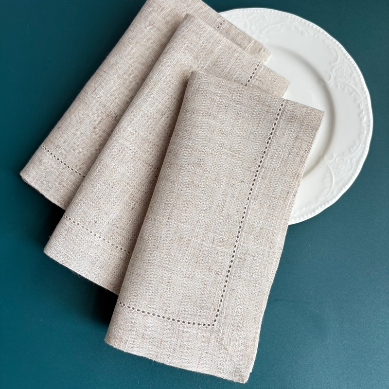 Linen Napkin Set - 6 Pieces Linen Napkins Linen Dinner