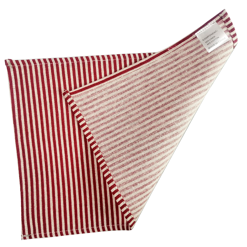 1Pc Polyester Linen Lattice an - Linen Napkin Set 评论和价格