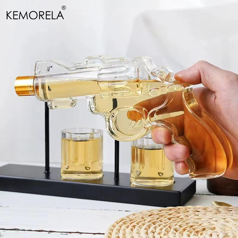 KEMORELA Revolver Glass Decant - Glass Decanter Whiskey 评论和价格