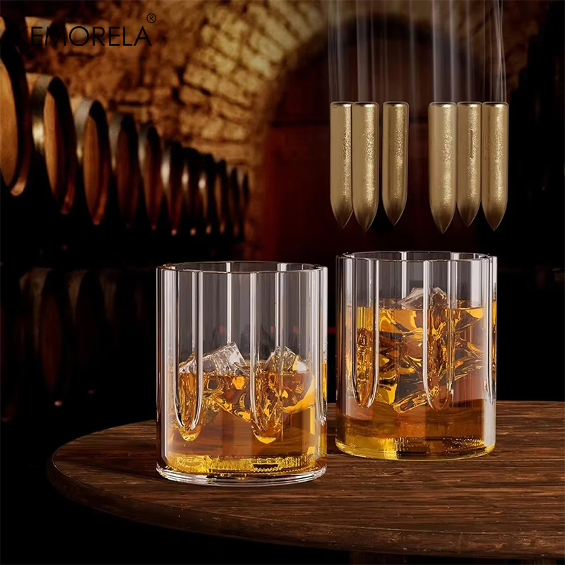 KEMORELA Revolver Glass Decant - Glass Decanter Whiskey 评论和价格