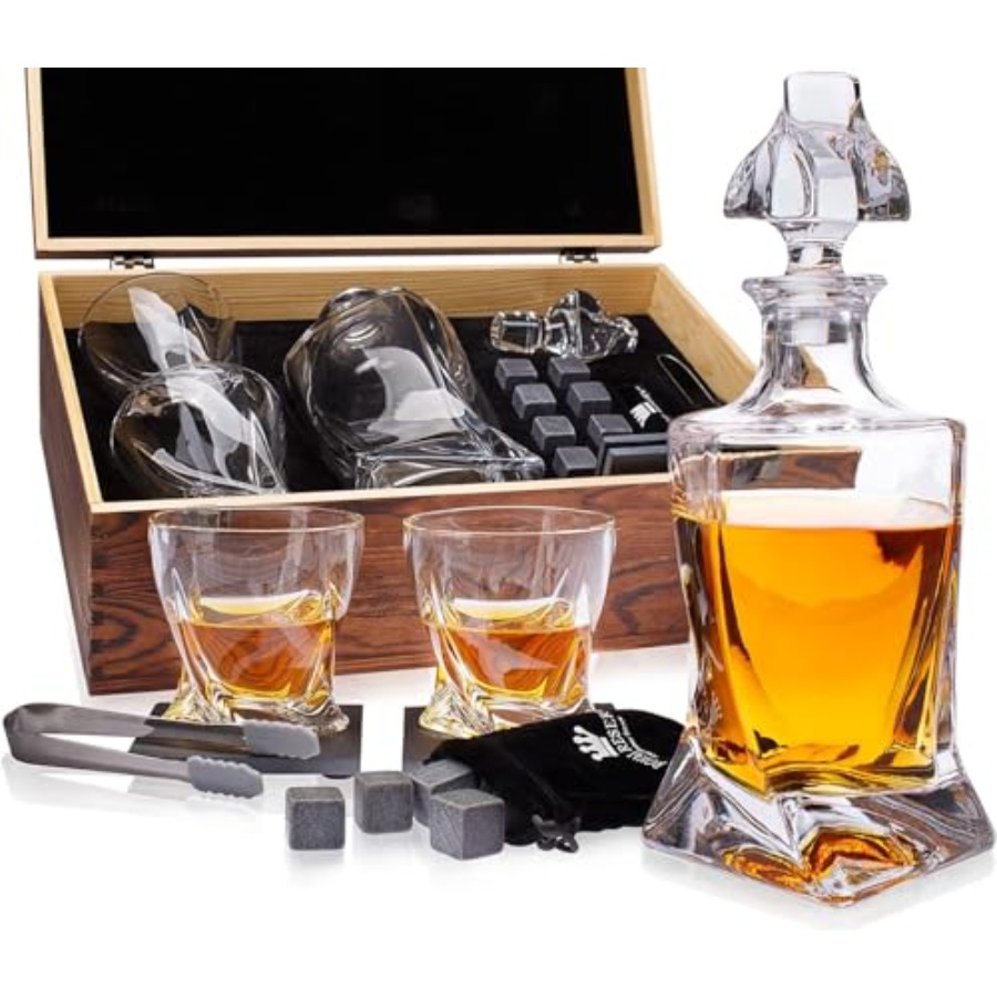 Whiskey Decanter Set by Whiske - Glass Decanter Whiskey 评论和价格