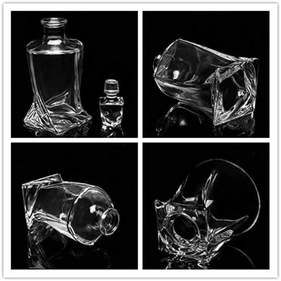 LeadFree Crystal Glass Whiskey - Glass Decanter Whiskey 评论和价格