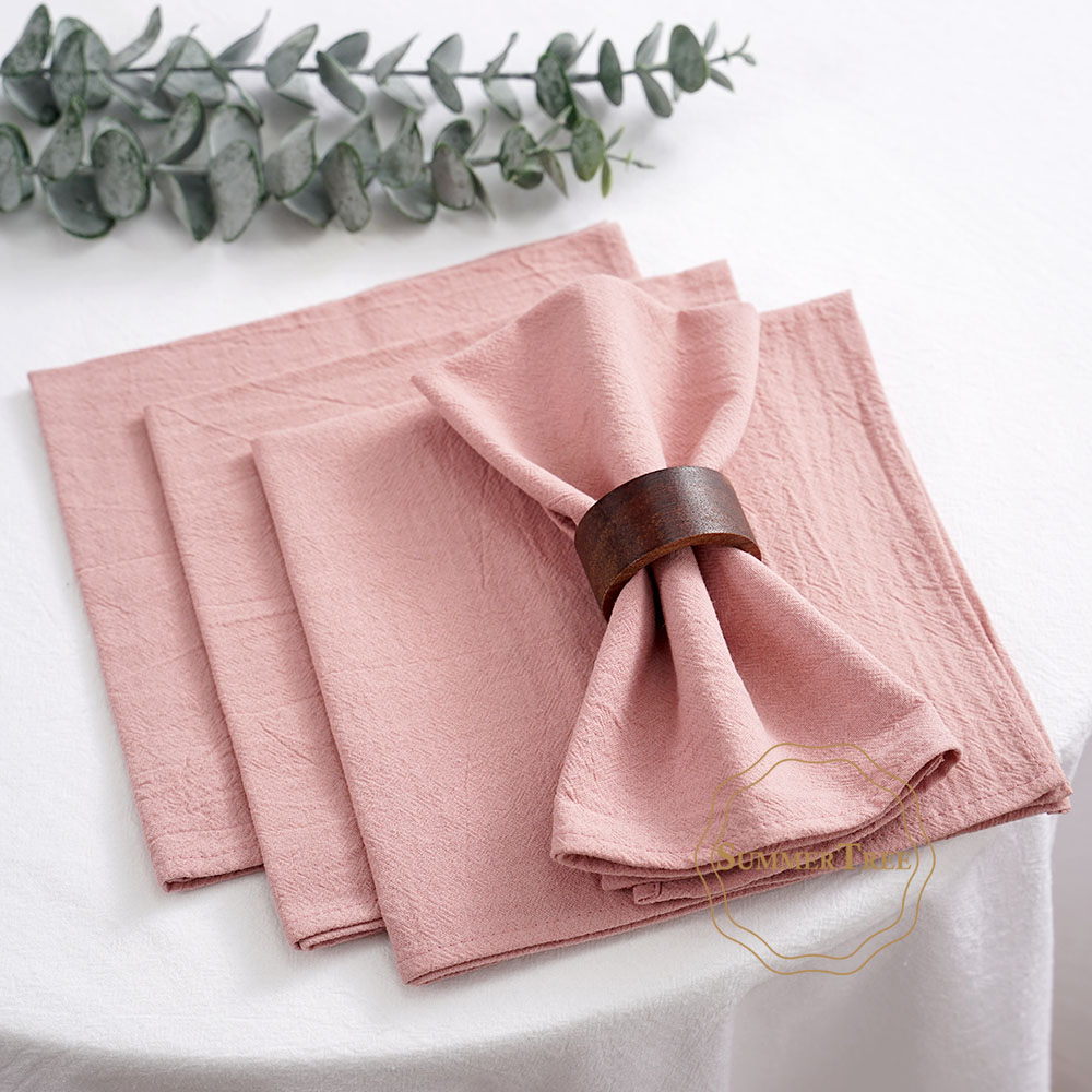24 Pack 40cm x 40cm Cloth Napk - Linen Napkin Set 评论和价格