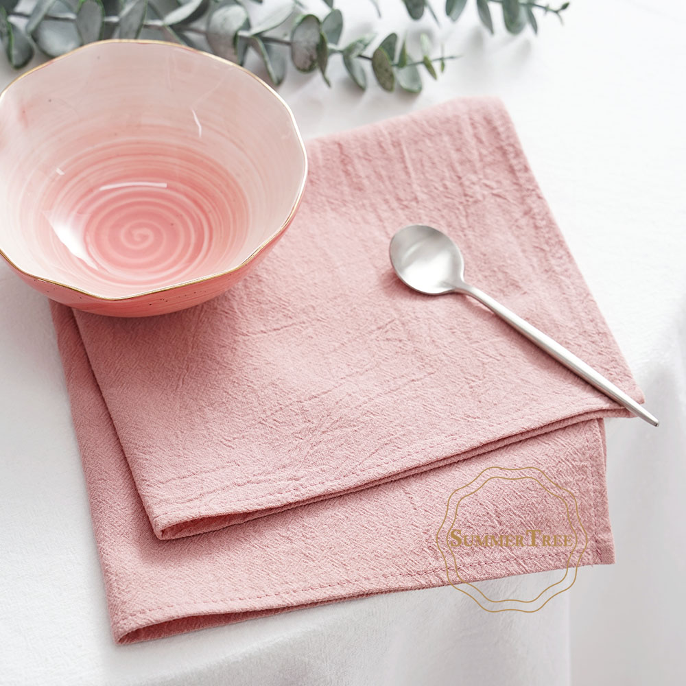 24 Pack 40cm x 40cm Cloth Napk - Linen Napkin Set 评论和价格