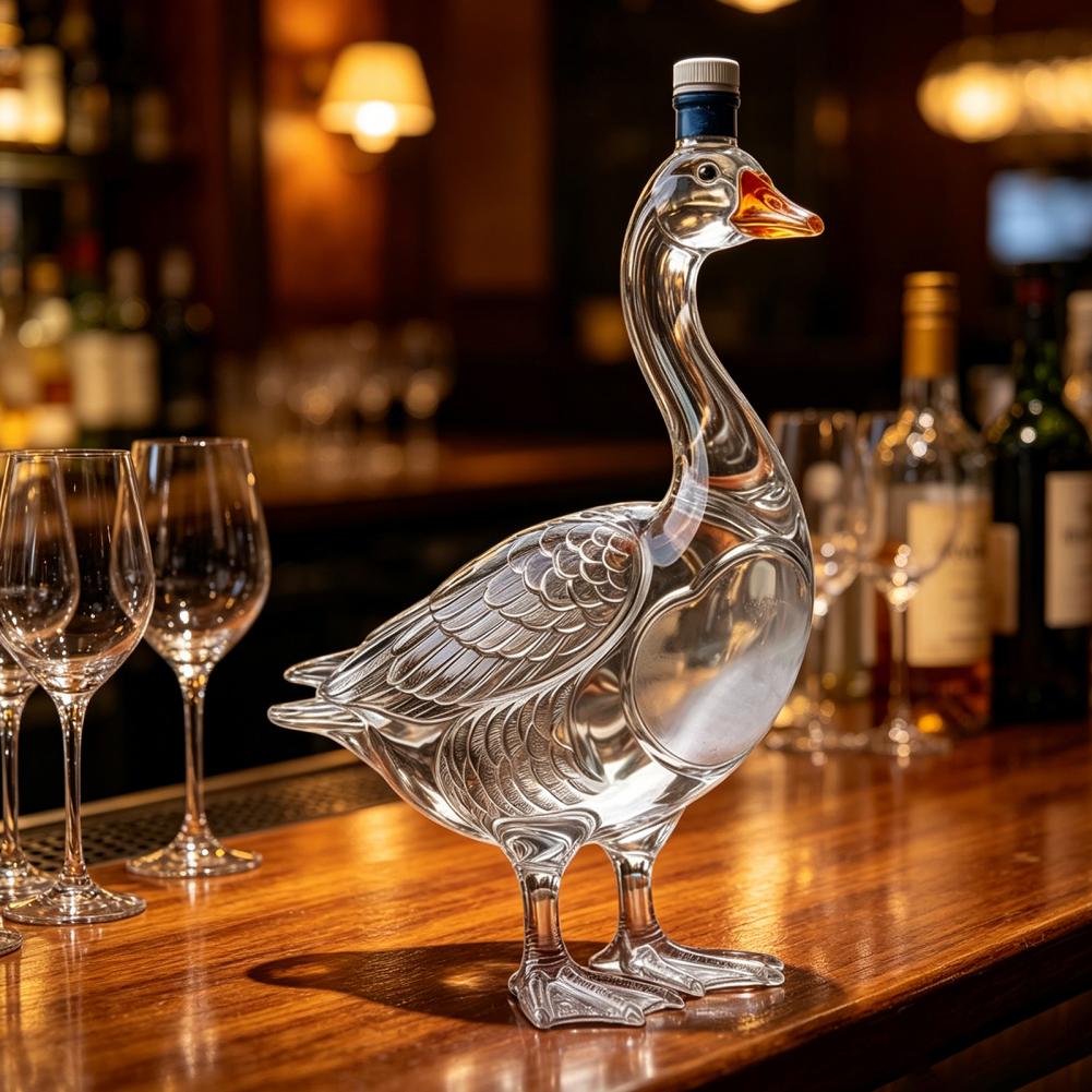 Glass Bird Wine Bottle 3d Whis - Glass Decanter Whiskey 评论和价格