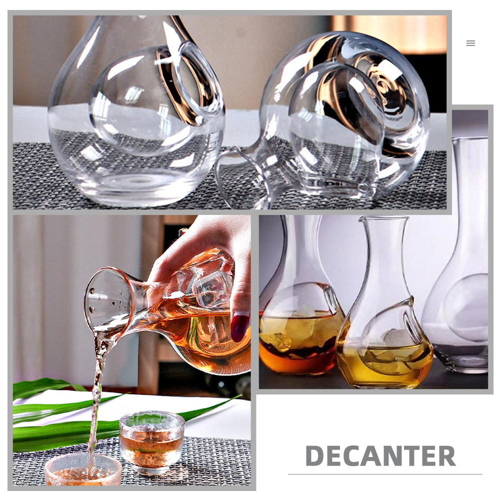 Stable Glass Liquor Decanter w - Glass Decanter Whiskey 评论和价格