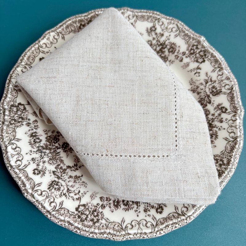 6 Pieces Linen Napkins Linen D - Linen Napkin Set 评论和价格